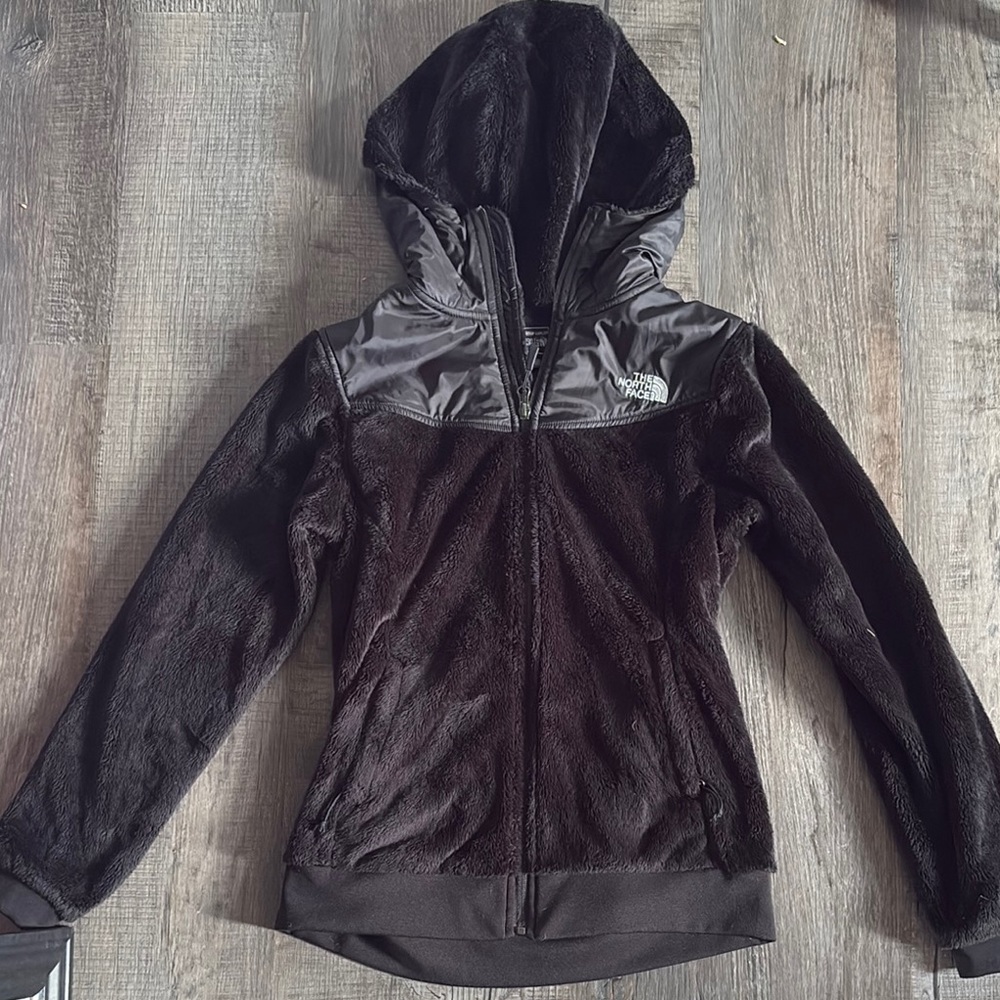 The North Face Black Teddy Jacket with Hood